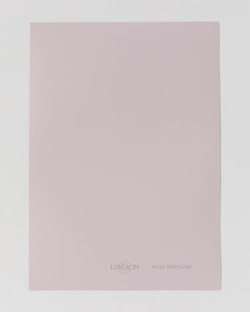 Échantillon de peinture Velours de Peinture Libéron, teinte Rose Popeline