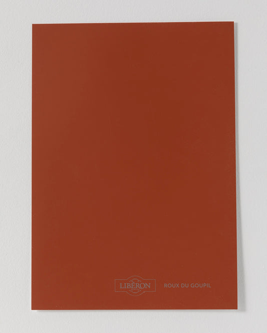 Échantillon de peinture Velours de Peinture Libéron, teinte Roux du Goupil