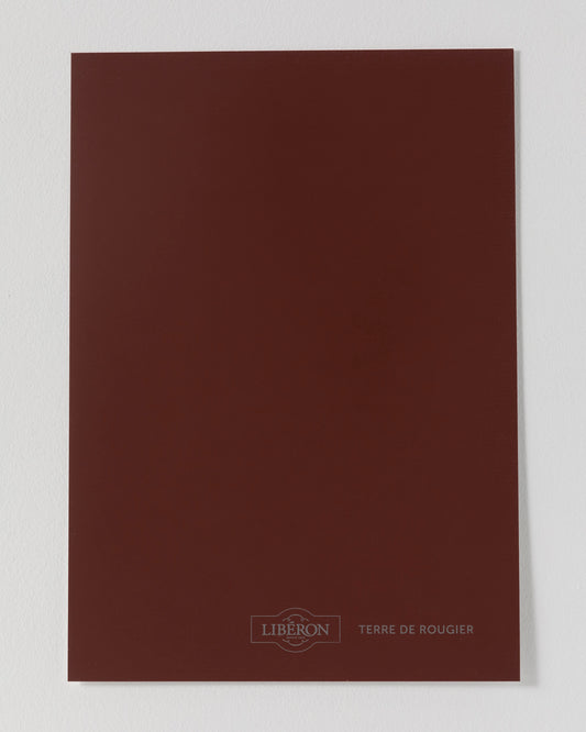 Échantillon de peinture Velours de Peinture Libéron, teinte Terre de Rougier