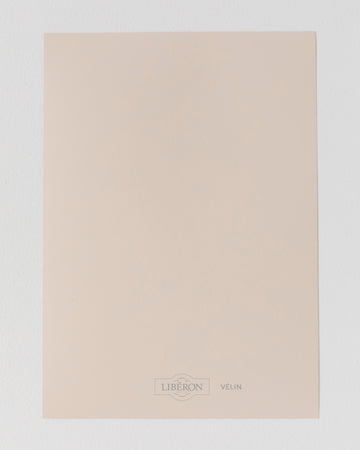 Échantillon de peinture Velours de Peinture Libéron, teinte Vélin