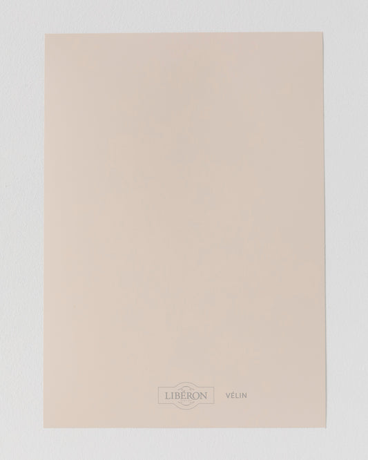 Échantillon de peinture Velours de Peinture Libéron, teinte Vélin