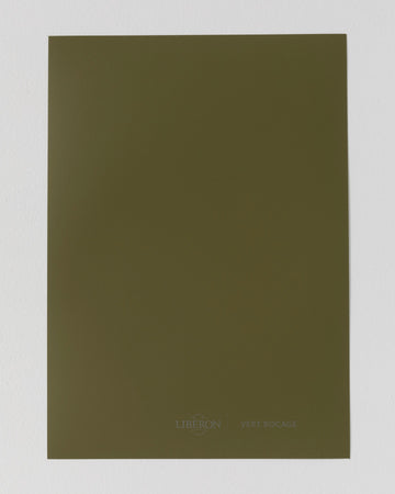 Échantillon de peinture Velours de Peinture Libéron, teinte Vert Bocage