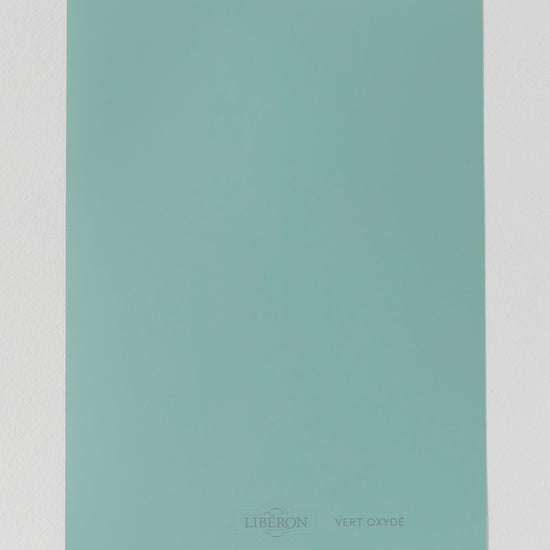 Échantillon de peinture Velours de Peinture Libéron, teinte Vert Oxydé