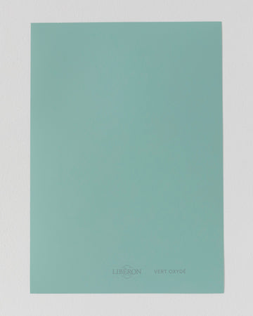 Échantillon de peinture Velours de Peinture Libéron, teinte Vert Oxydé