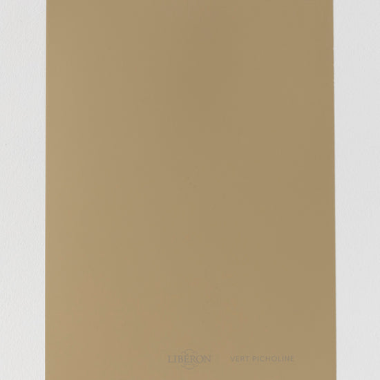 Échantillon de peinture Velours de Peinture Libéron, teinte Vert Picholine