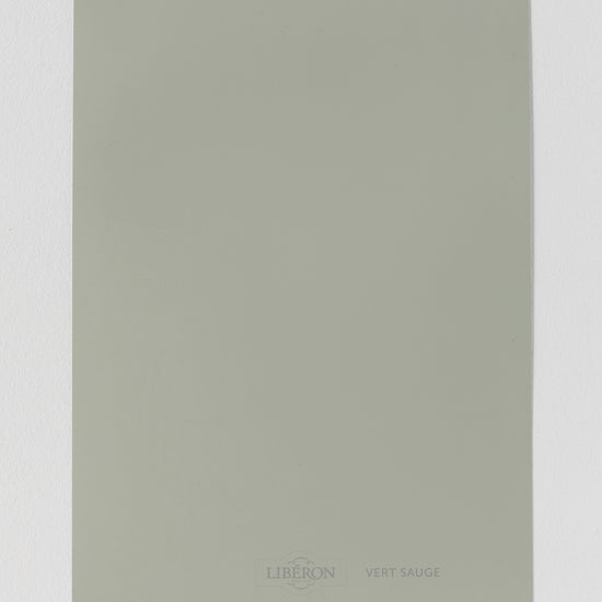 Échantillon de peinture Velours de Peinture Libéron, teinte Vert Sauge