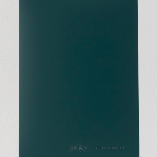 Échantillon de peinture Velours de Peinture Libéron, teinte Vert au Tableau