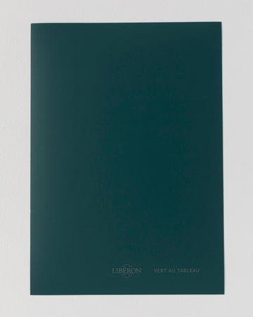 Échantillon de peinture Velours de Peinture Libéron, teinte Vert au Tableau