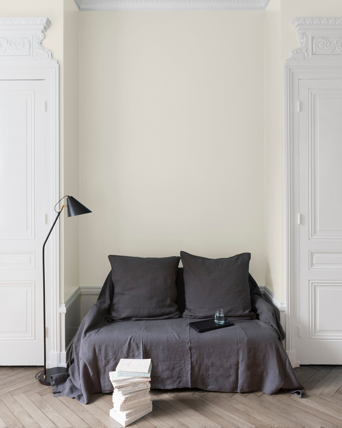 Ambiance - peinture-murs-velours-de-peinture-blanc-calicot