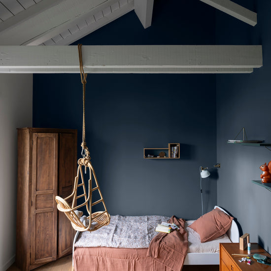 Ambiance - echantillon-peinture-murs-velours-de-peinture-bleu-de-chauffe