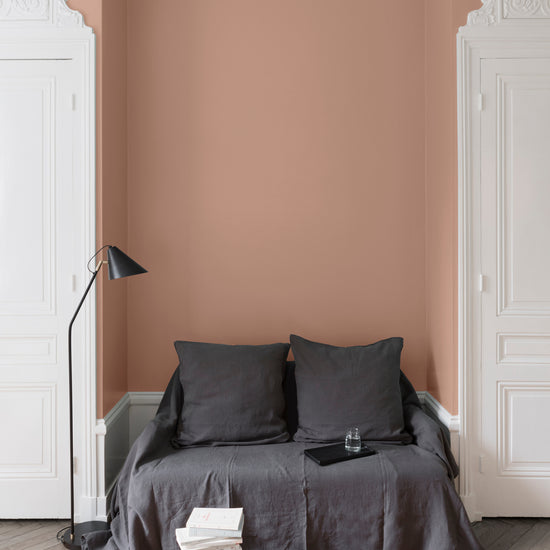Ambiance - peinture-murs-velours-de-peinture-rose-camee