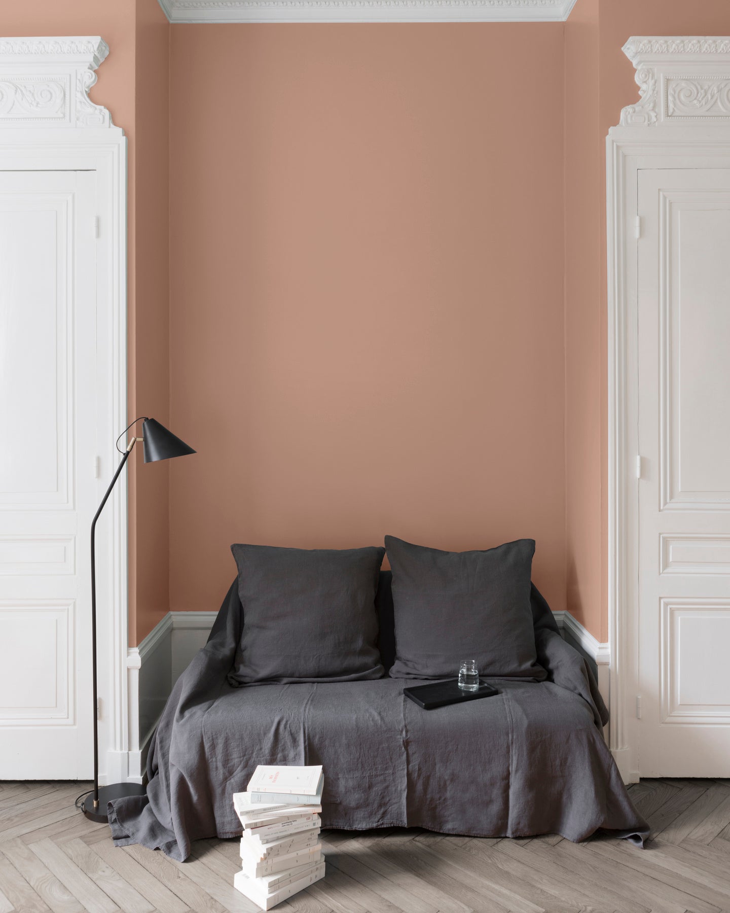 Ambiance - peinture-murs-velours-de-peinture-rose-camee