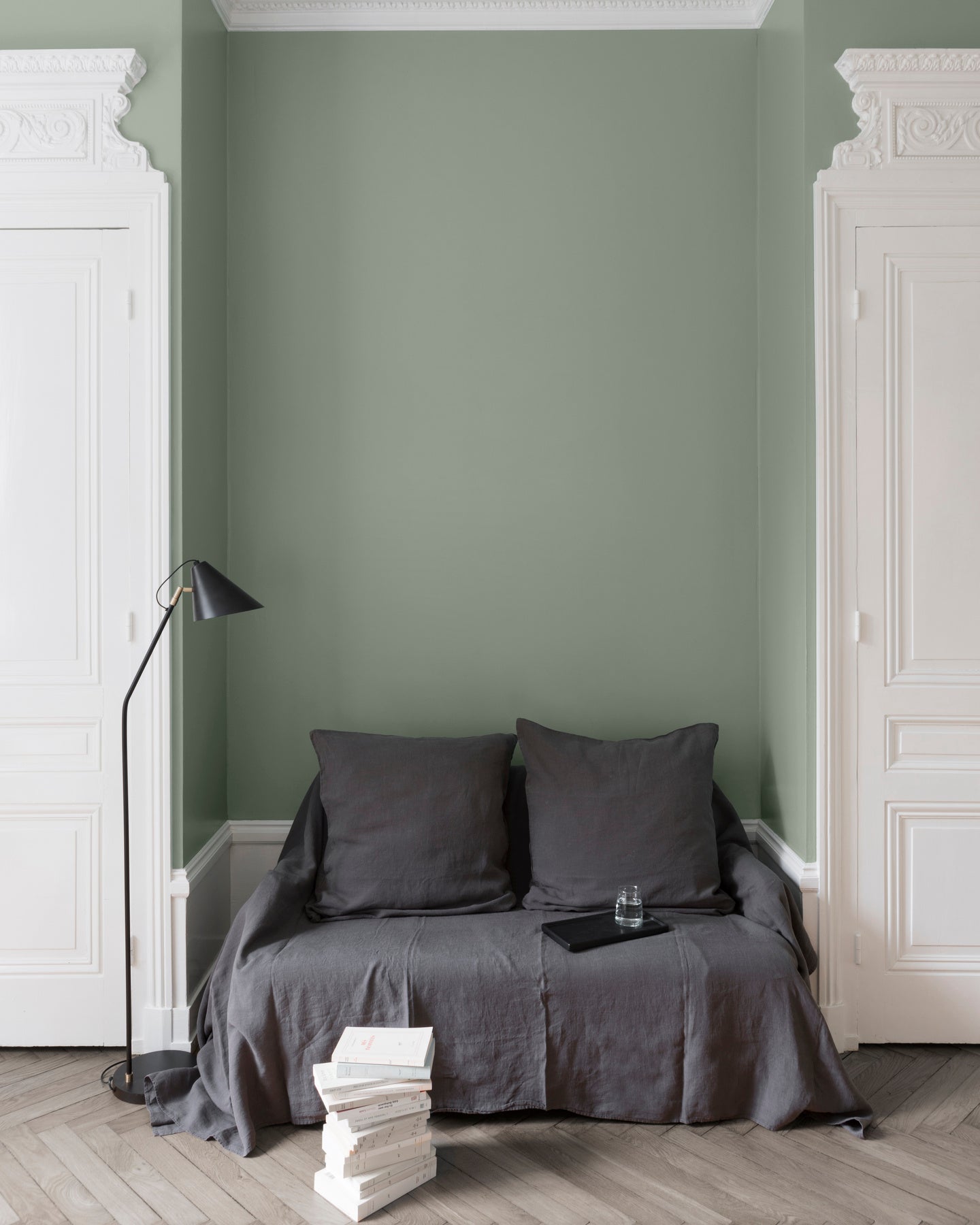Ambiance - peinture-murs-velours-de-peinture-vert-luxembourg