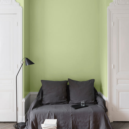 Ambiance - peinture-murs-velours-de-peinture-vert-pommeraie