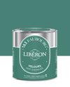 Pot de peinture murs Libéron 163 Faubourg, teinte Vert Émeraude, finition velours.