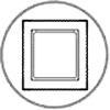Pictogramme cadre