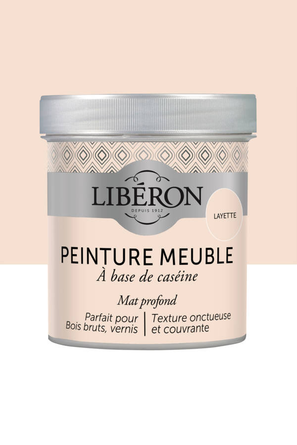 Peinture meuble et boiserie Caséine LIBERON feutre brun mat 0.5 l