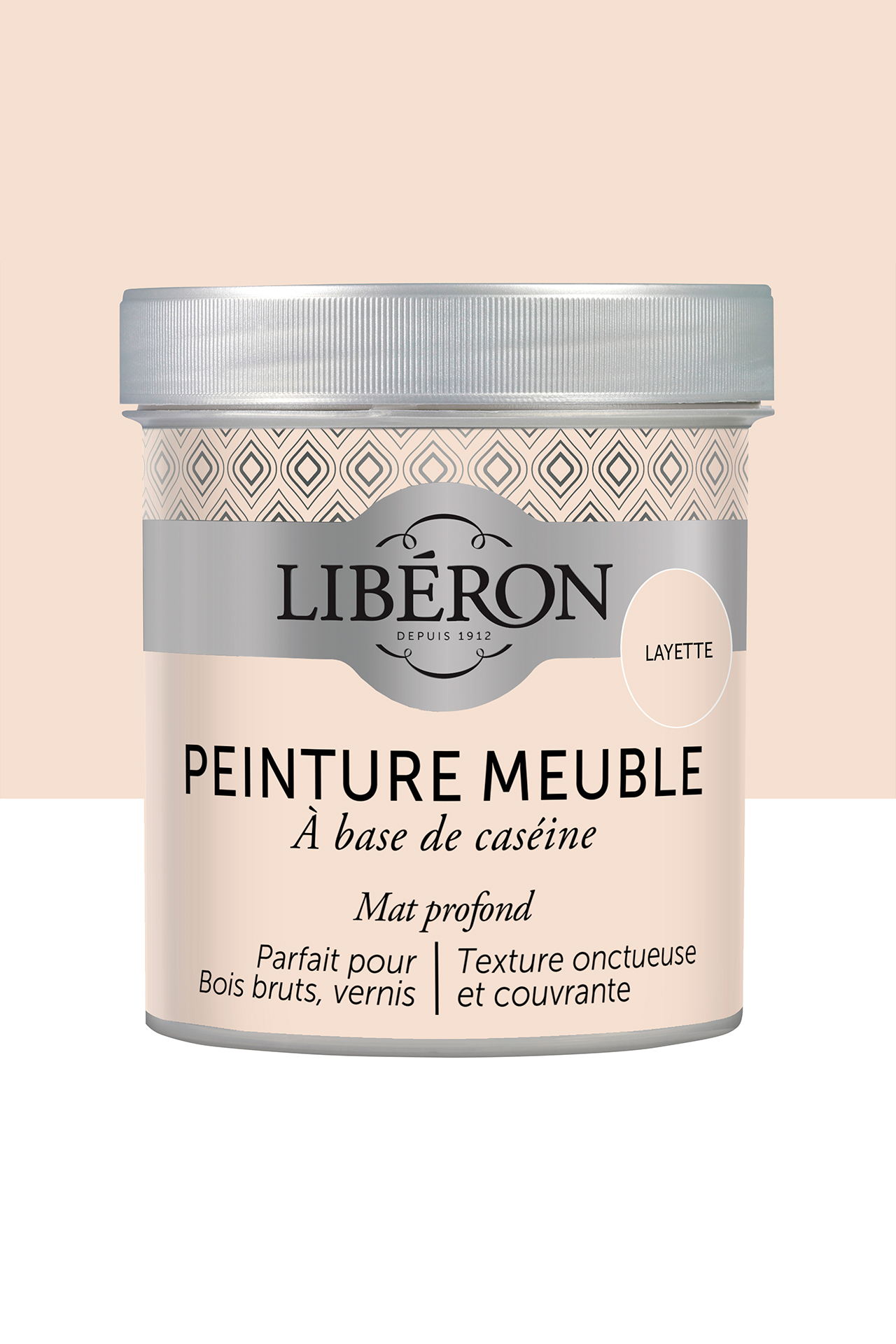 Peinture meuble bois mate à base de caséine - Libéron