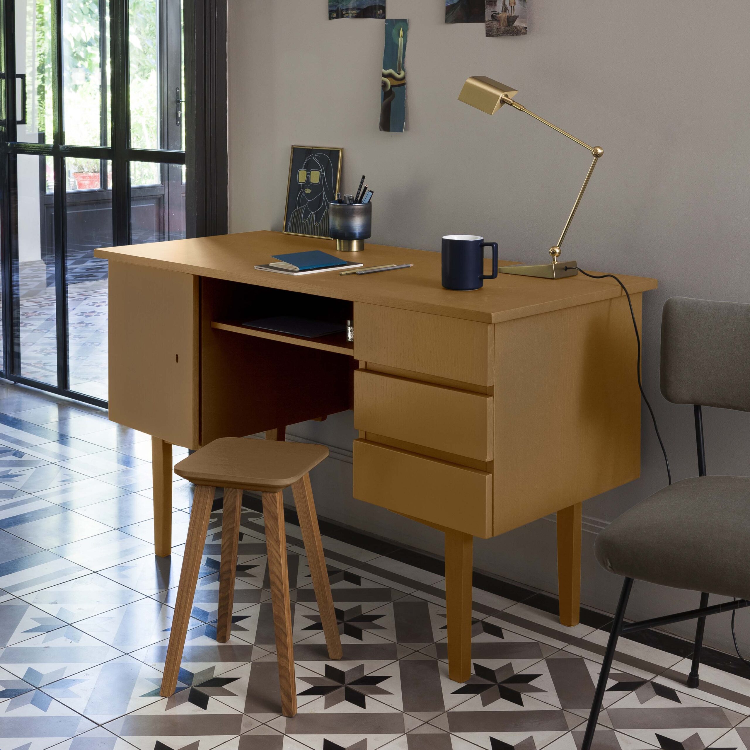 METAL POUDRE OR ROSE