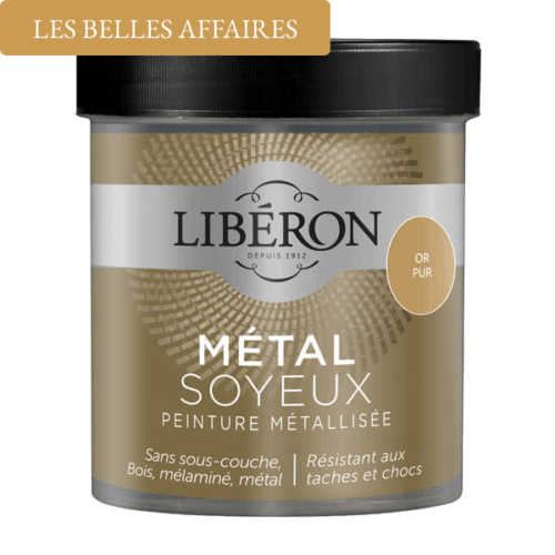 Peinture Meuble </br><i>Métal Soyeux </i></br><b>LES BELLES AFFAIRES</b>