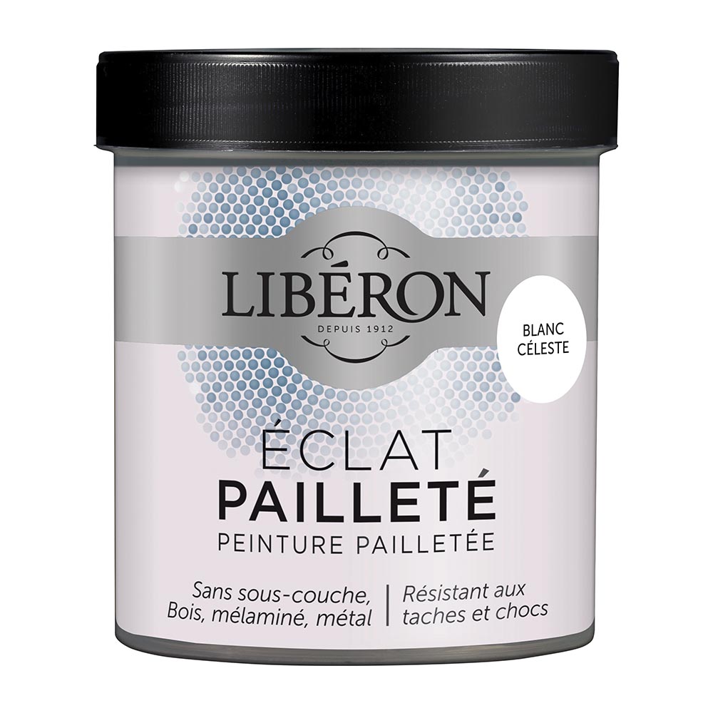 Peinture meuble à paillettes Eclat pailleté Libéron