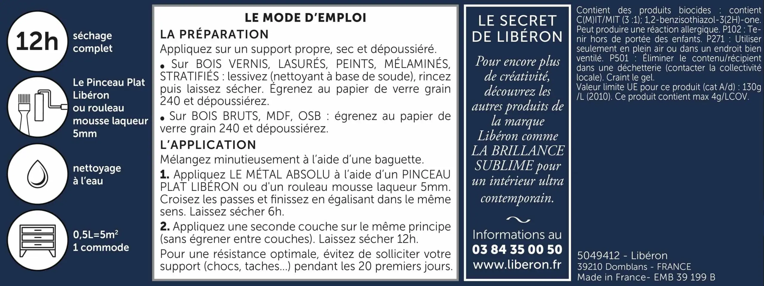 LE METAL ABSOLU 0.5L