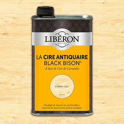 LA CIRE ANTIQUAIRE BLACK BISON® liberon-cire-antiquaire-black-bison-pâte-description