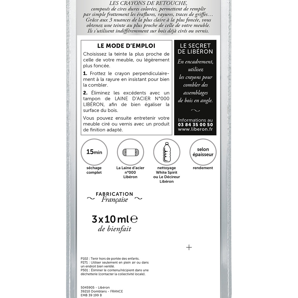 Les Crayons De Retouche Répare Les Rayures Des Meubles En Bois !