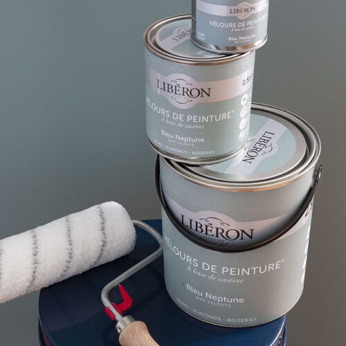 VELOURS DE PEINTURE ® - Couleur Gris Conserverie - Libéron