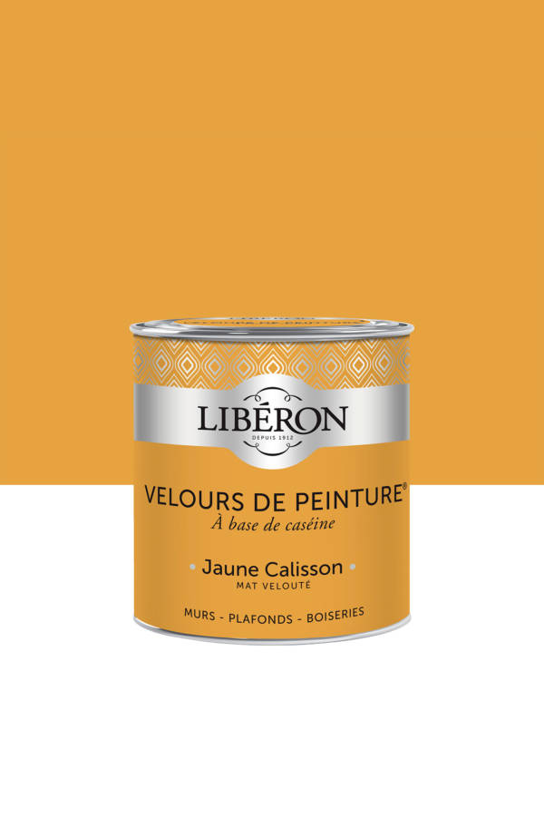 Peinture Liberon caséine velours ocre