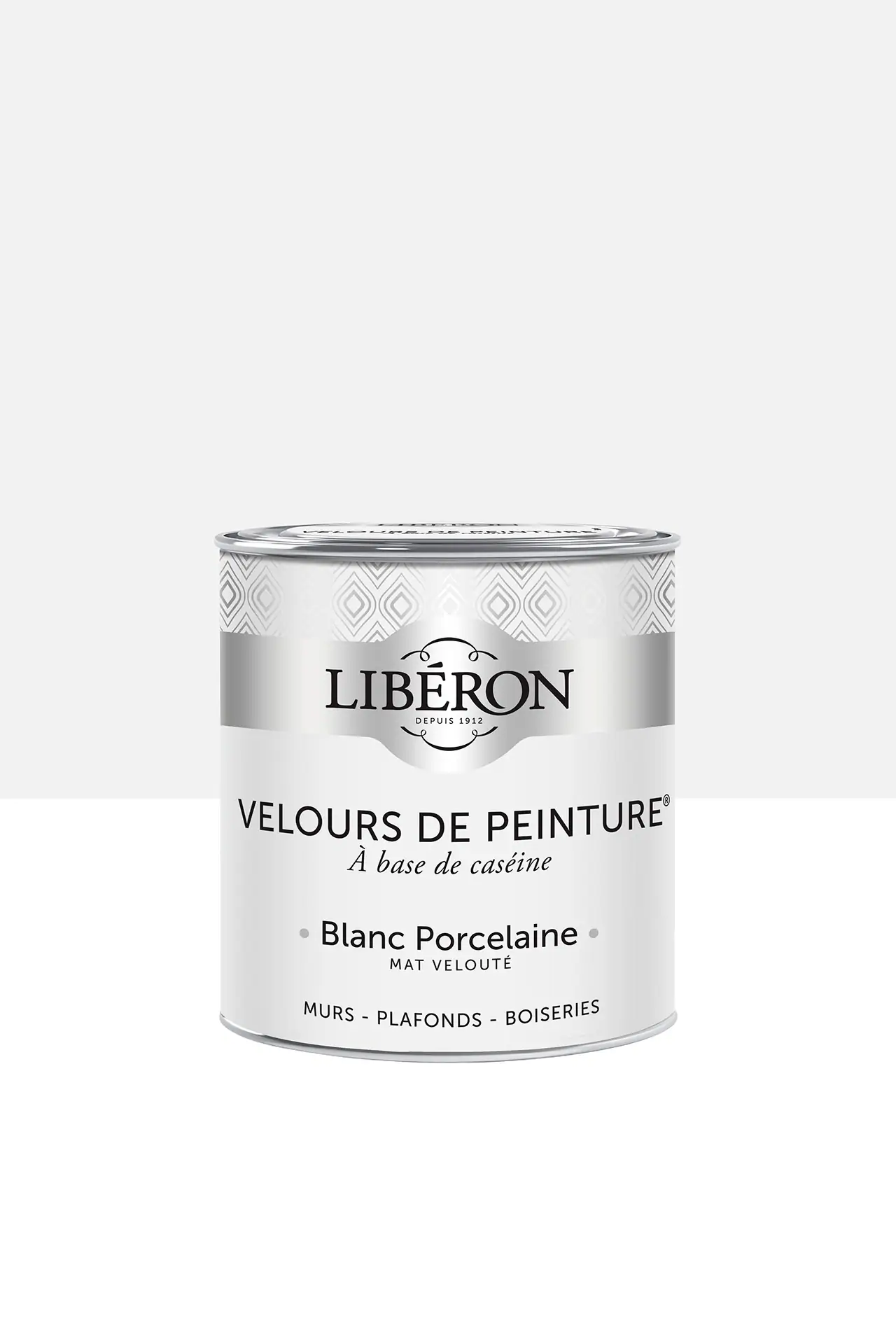 Peinture-Velours-0,5L-Blanc-Porcelaine Peinture-Velours-0,5L-Blanc-Porcelaine