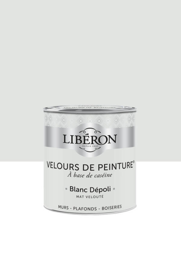 Peinture-Velours-0,5L-Blanc-depoli
