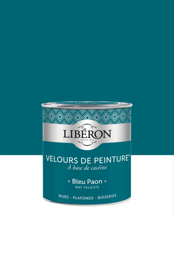 Peinture Bleu Paon - Velours de Peinture ® - Libéron