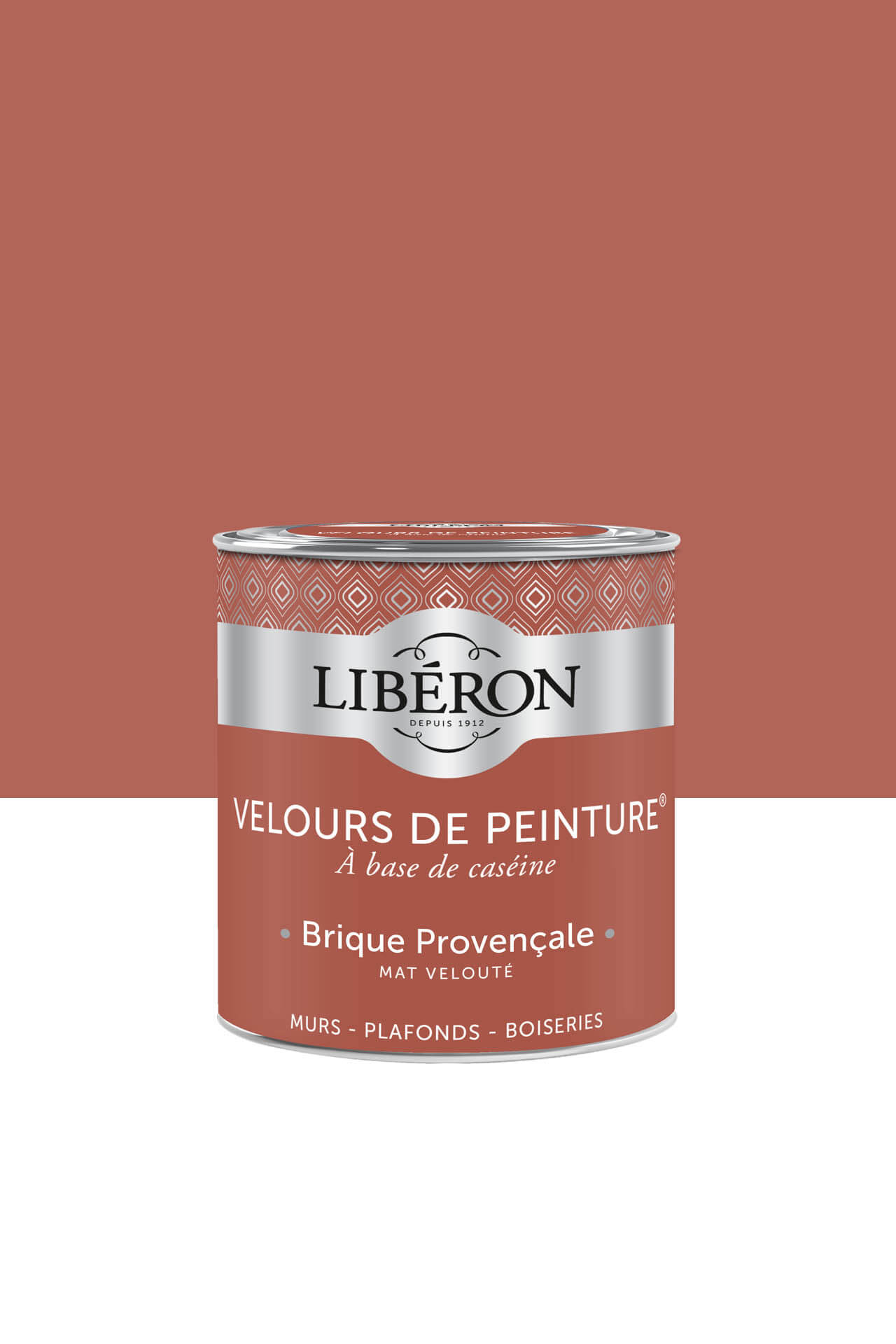 Peinture-Velours-0,5L-Brique-provencale Peinture-Velours-0,5L-Brique-provencale
