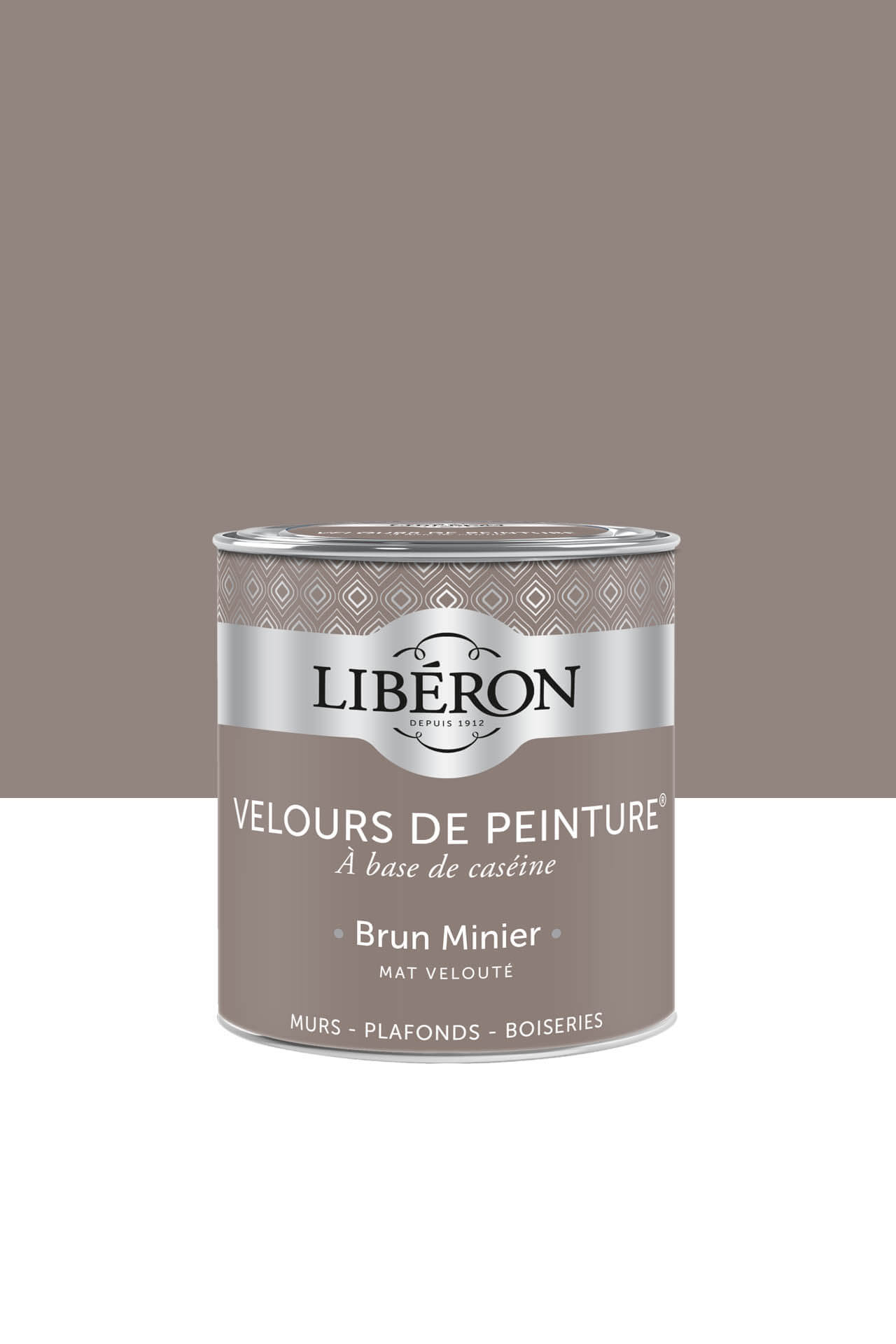 Peinture-Velours-0,5L-Brun-minier Peinture-Velours-0,5L-Brun-minier