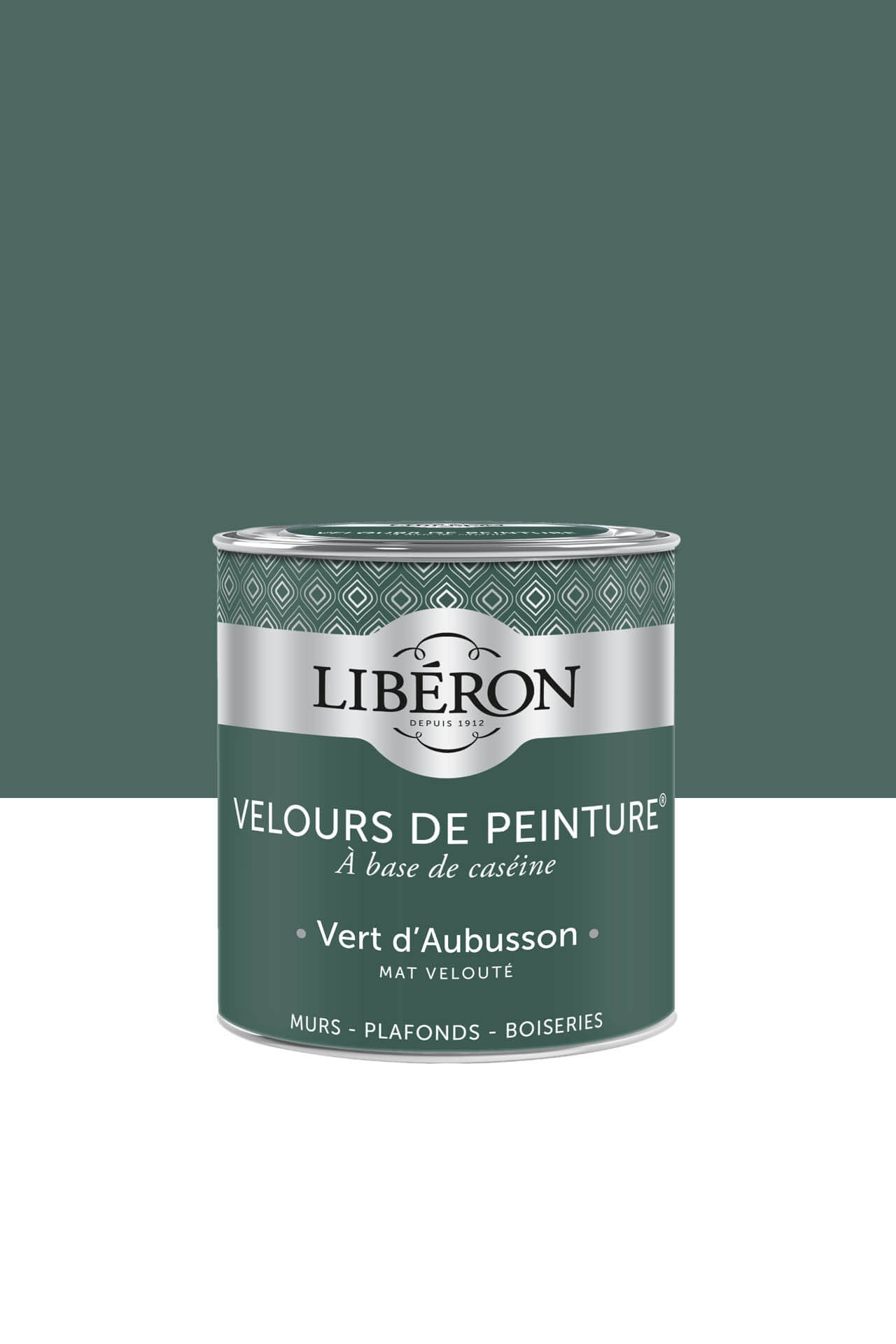 Peinture-Velours-0,5L-Vert-d-aubusson Peinture-Velours-0,5L-Vert-d-aubusson