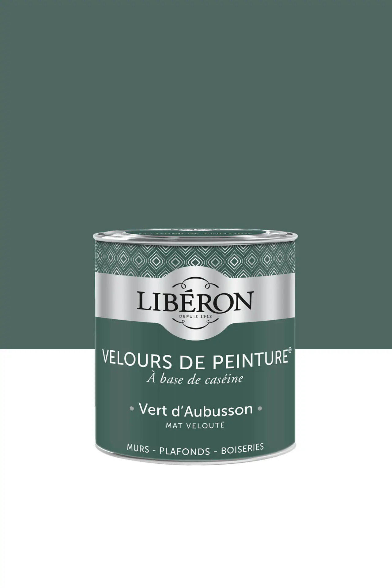 Peinture-Velours-0,5L-Vert-d-aubusson Peinture-Velours-0,5L-Vert-d-aubusson