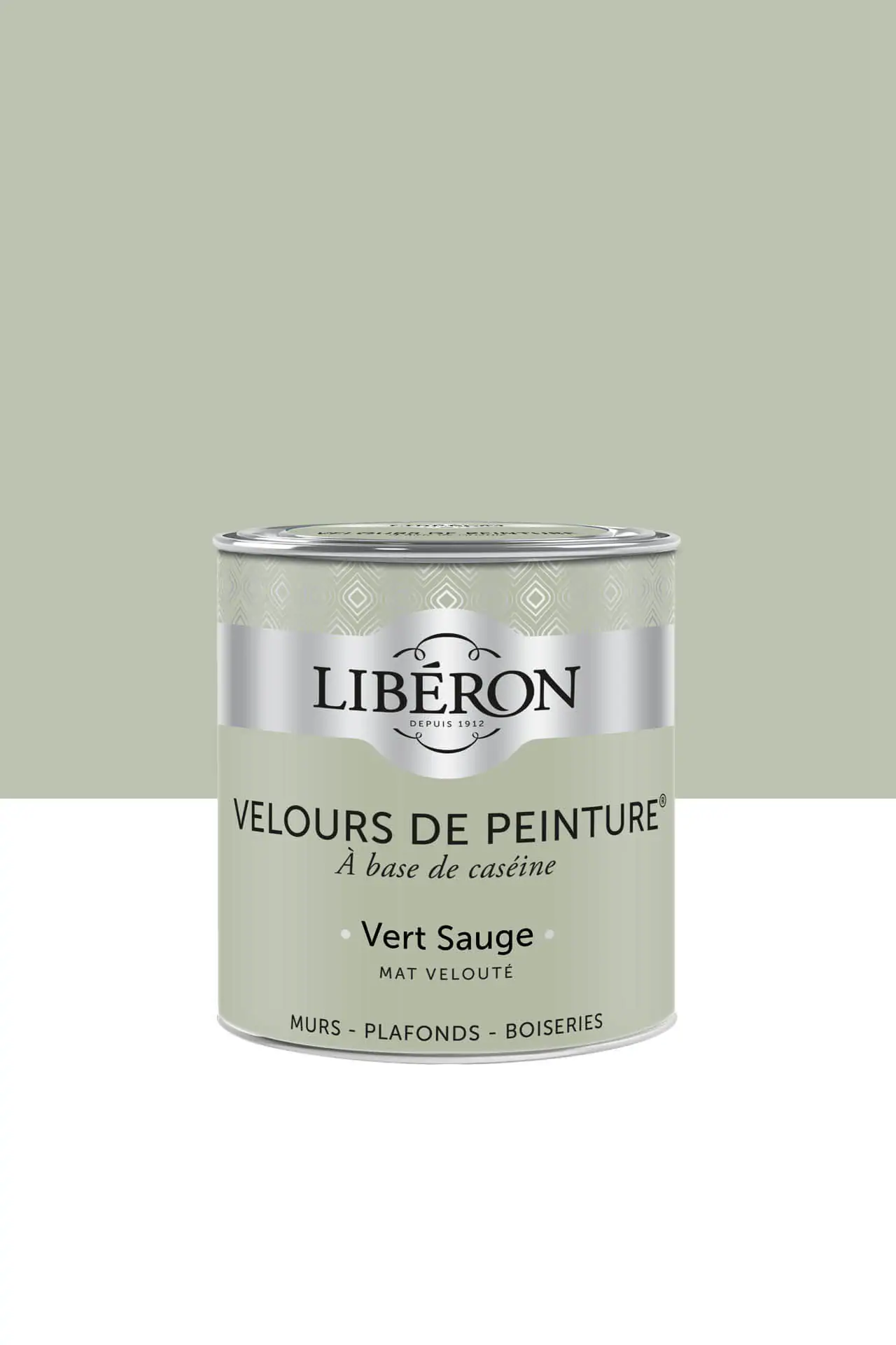 Peinture-Velours-0,5L-Vert-sauge