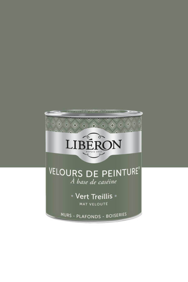 Peinture-Velours-0,5L-Vert-treillis