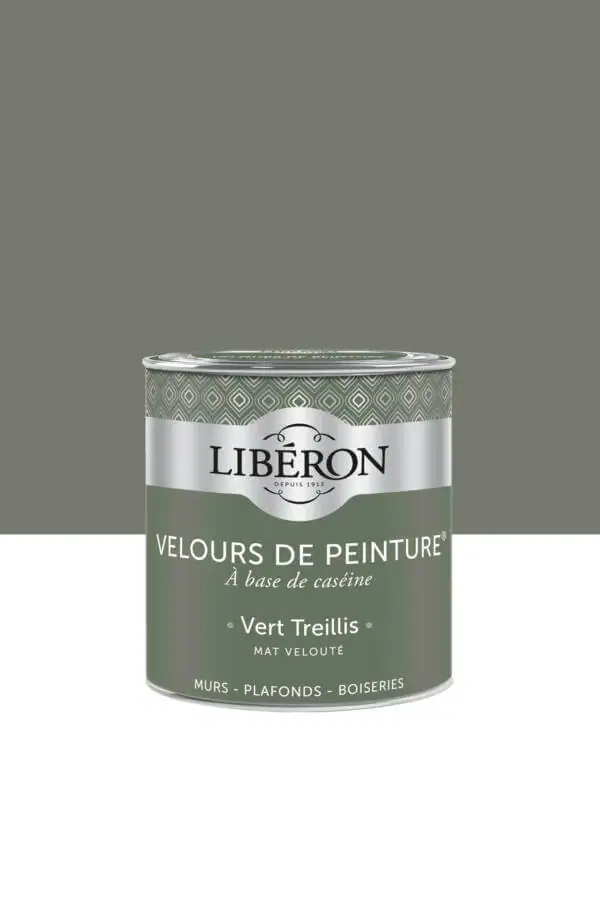 Peinture-Velours-0,5L-Vert-treillis