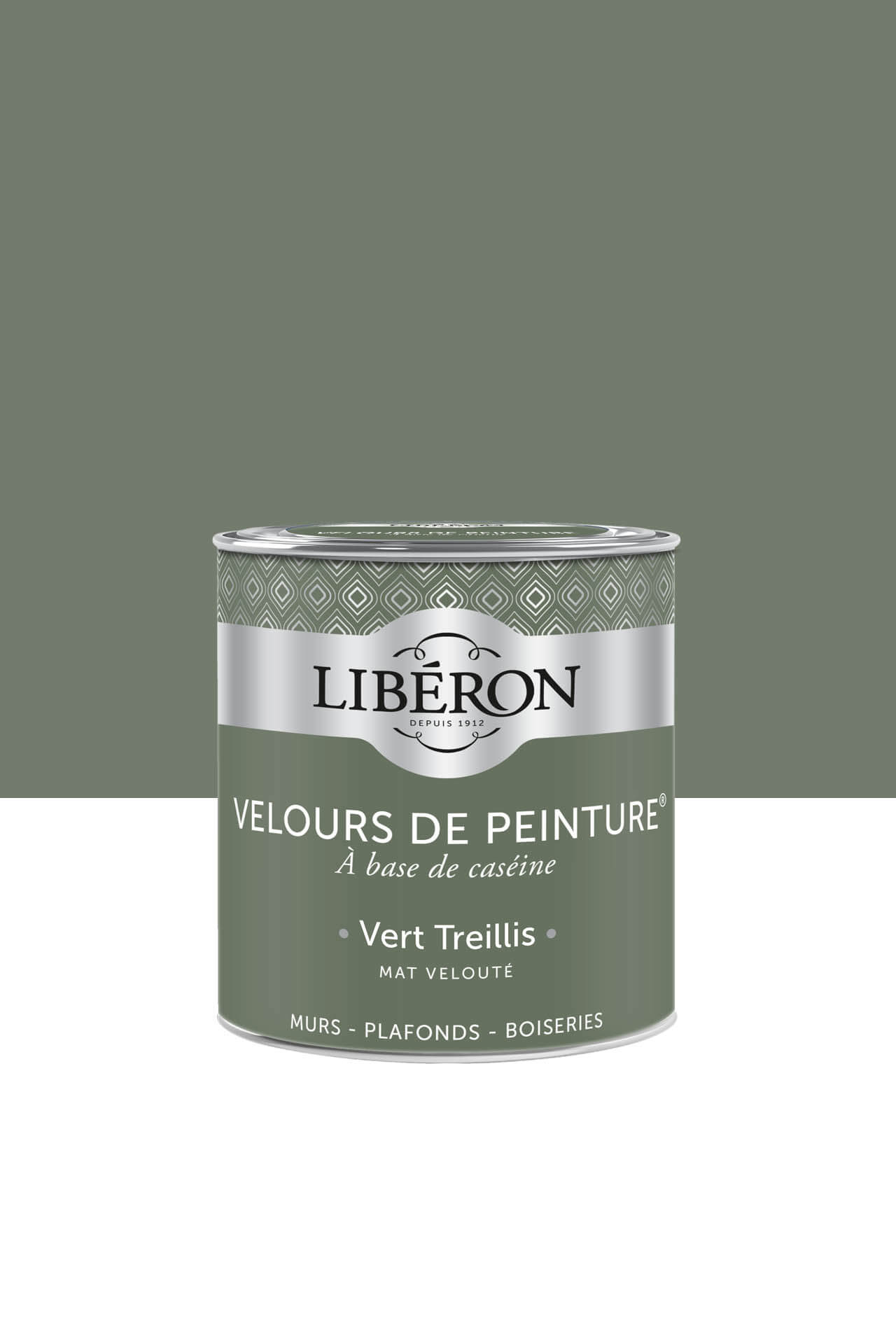 Peinture-Velours-0,5L-Vert-treillis Peinture-Velours-0,5L-Vert-treillis