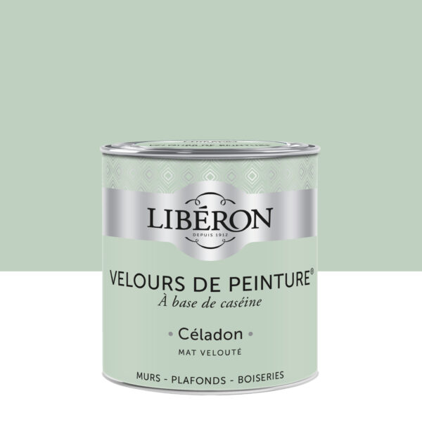 VELOURS DE PEINTURE ® - Couleur Céladon - Libéron