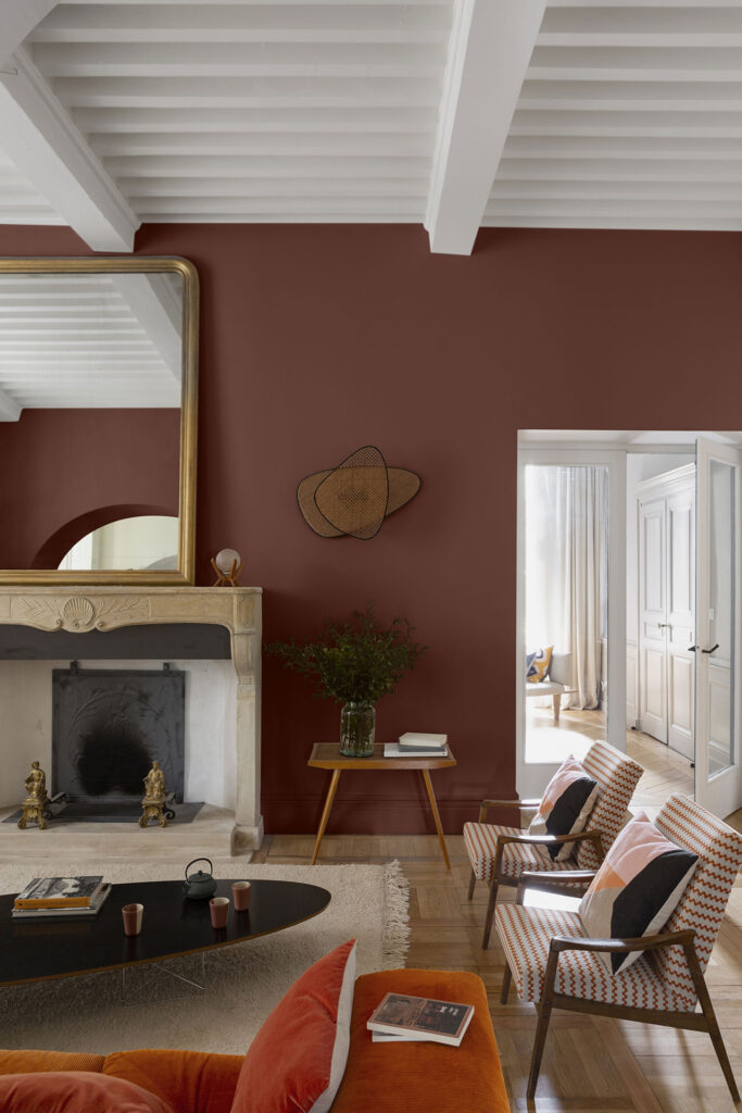 163 Faubourg ® Couleur Rouge de Terre Peinture Biosourcée Terracotta