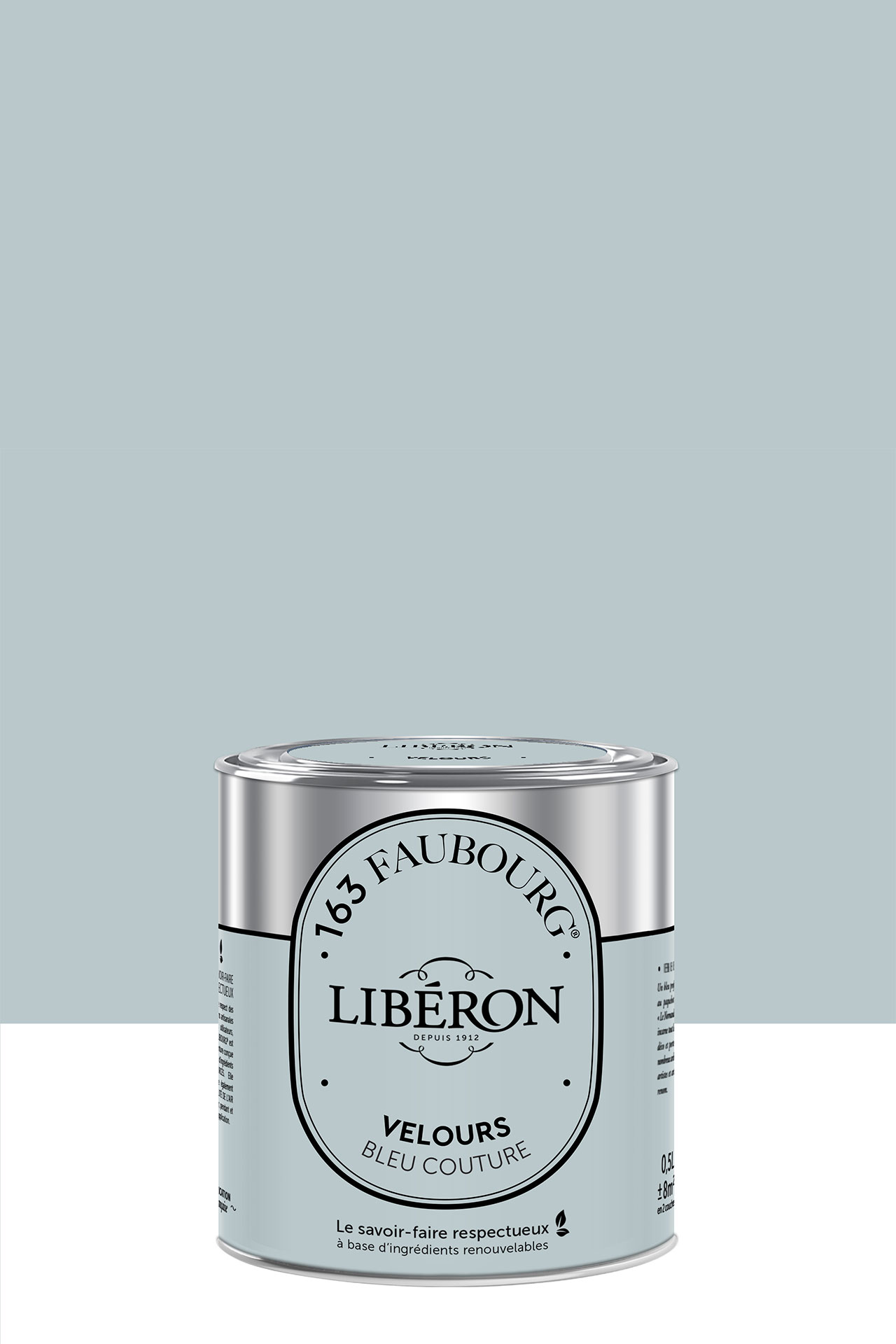 peinture-biosourcee-Faubourg-0,5L-Bleu-Couture peinture-biosourcee-Faubourg-0,5L-Bleu-Couture