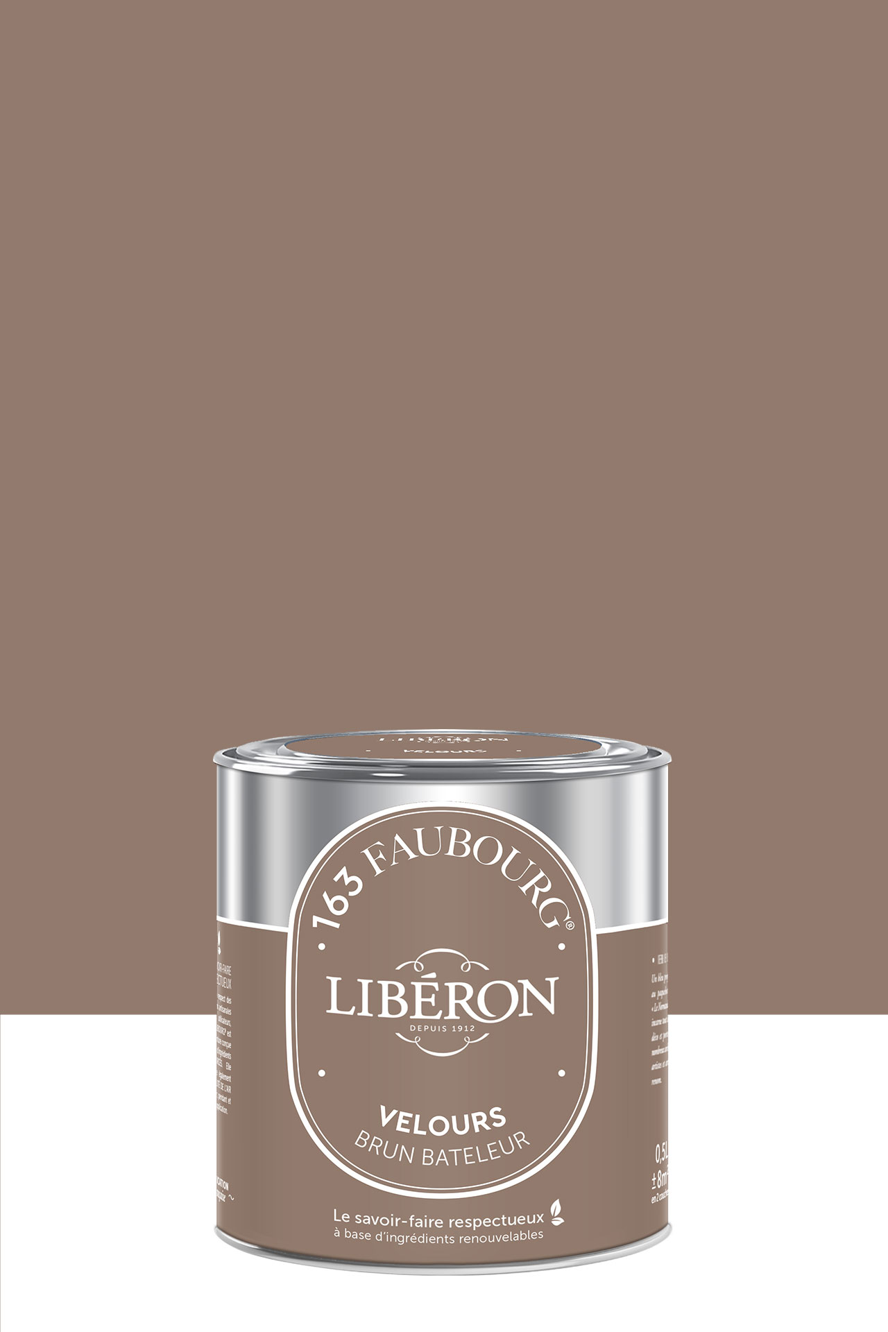 peinture-biosourcee-Faubourg-0,5L-Brun-Bateleur