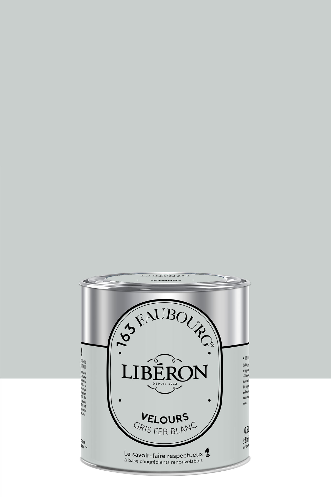 peinture-biosourcee-Faubourg-0,5L-Gris-Fer-Blanc