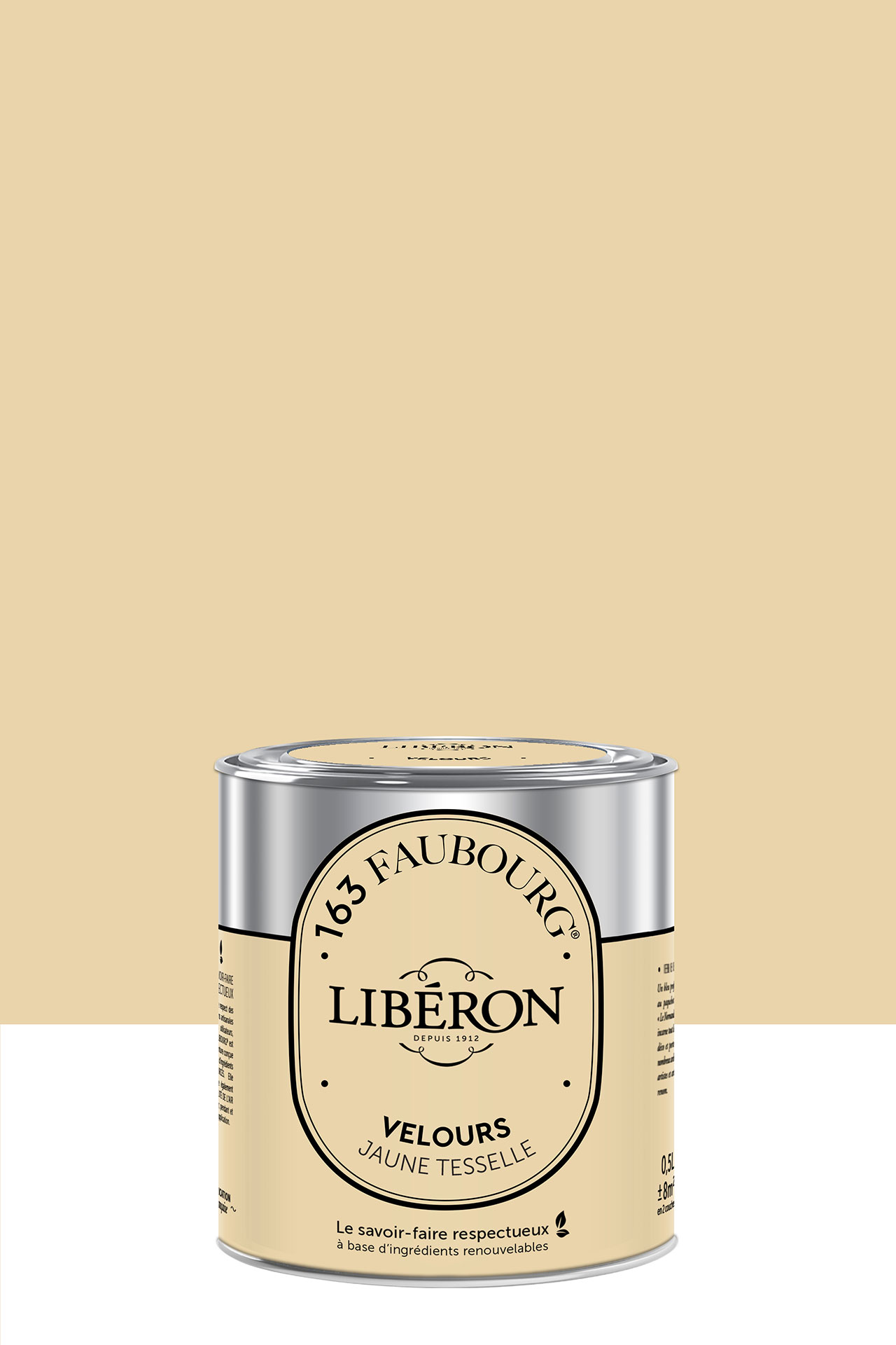 peinture-biosourcee-Faubourg-0,5L-Jaune-Tesselle