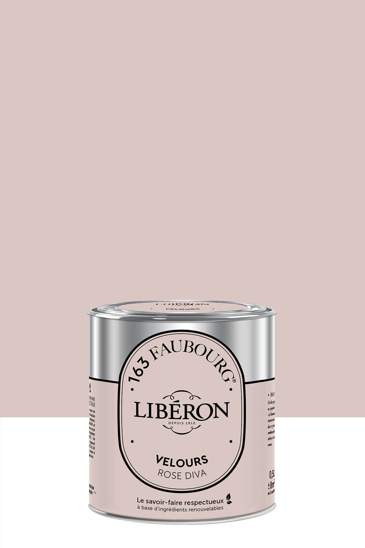 peinture-biosourcee-Faubourg-0,5L-Rose-Diva