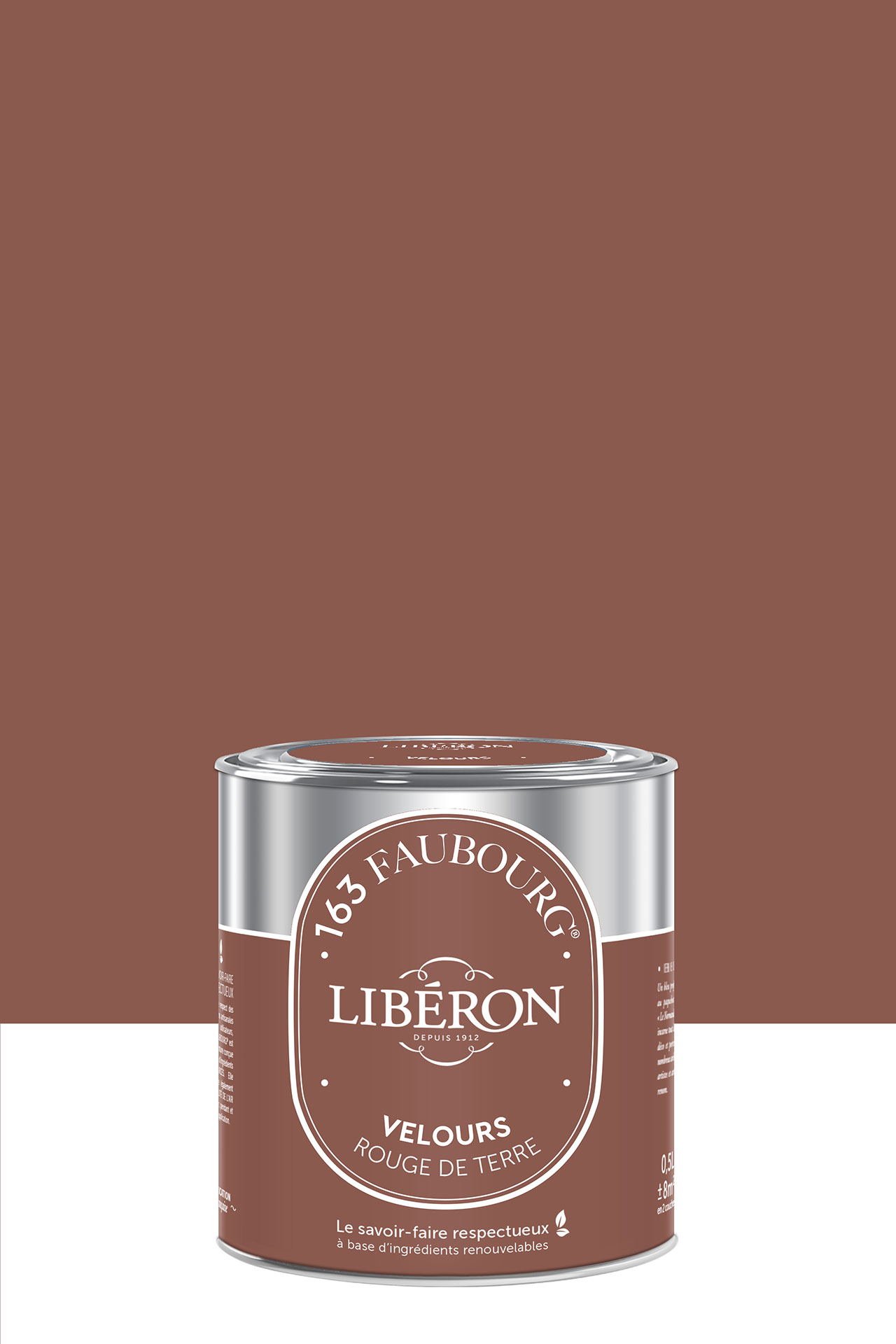 peinture-biosourcee-Faubourg-0,5L-Rouge-de-Terre peinture-biosourcee-Faubourg-0,5L-Rouge-de-Terre