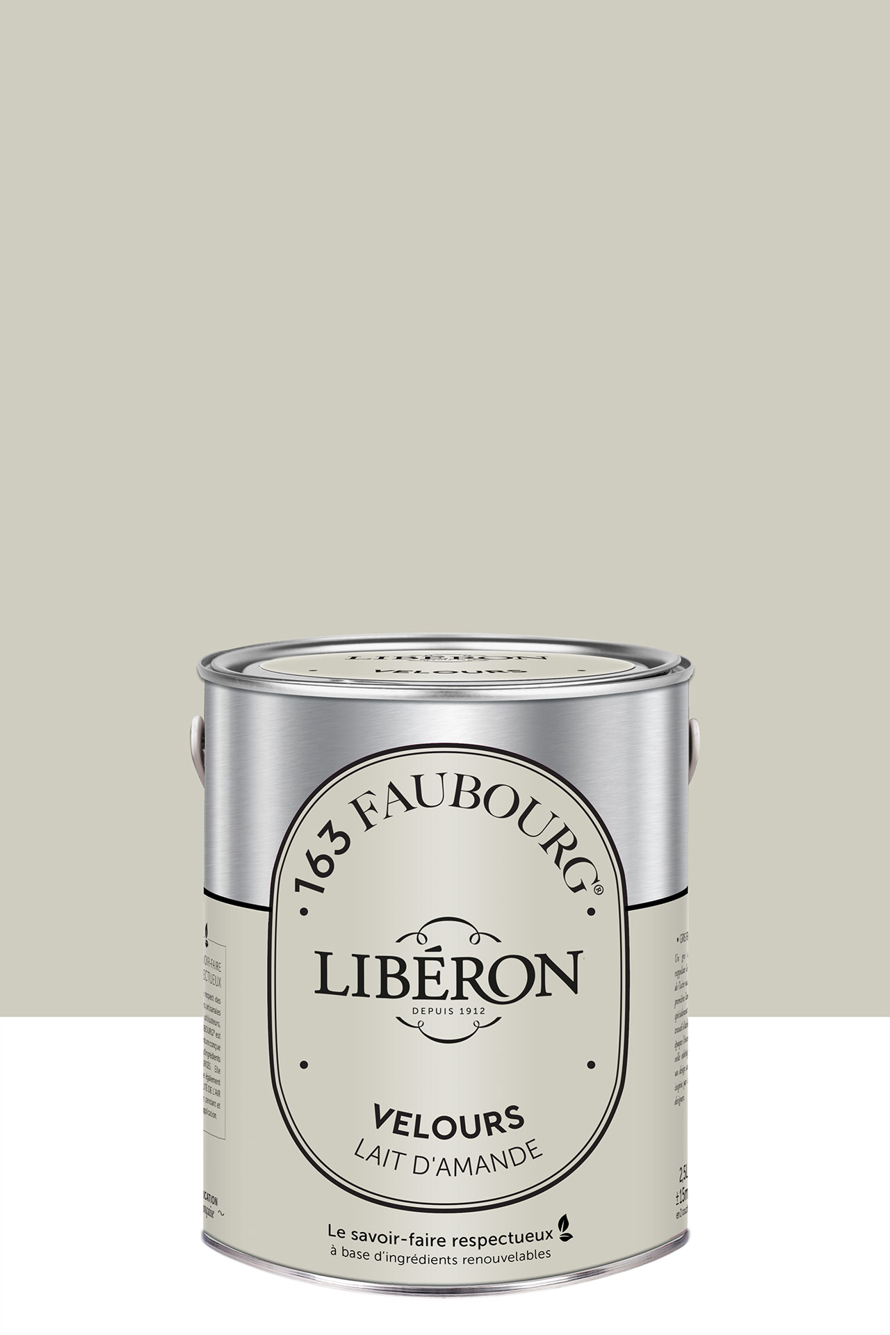 peinture-biosourcee-Faubourg-2,5-Lait-Amande peinture-biosourcee-Faubourg-2,5-Lait-Amande